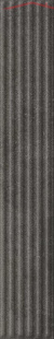 Клинкерная плитка Ceramika Paradyz Carrizo Basalt фасад полосы микс структура матовая (6,6x40)